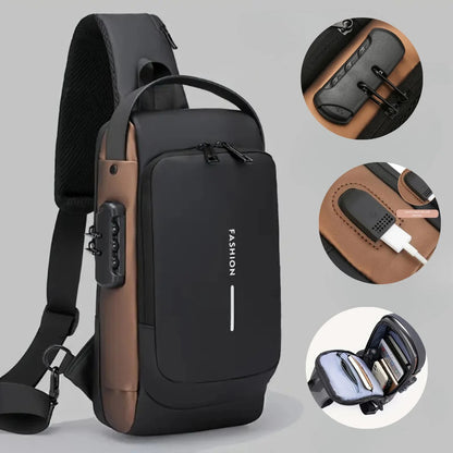 Urbangear Crossbody Anti-Theft Sling Bag for Travel & Daily Use