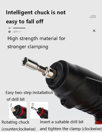 Rechargeble Portable Household Electric Screw Driver Tool kit Set