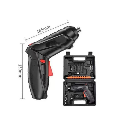 Rechargeble Portable Household Electric Screw Driver Tool kit Set