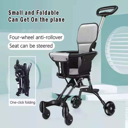 Foldable Lightweight Baby Stroller for Modern Parents