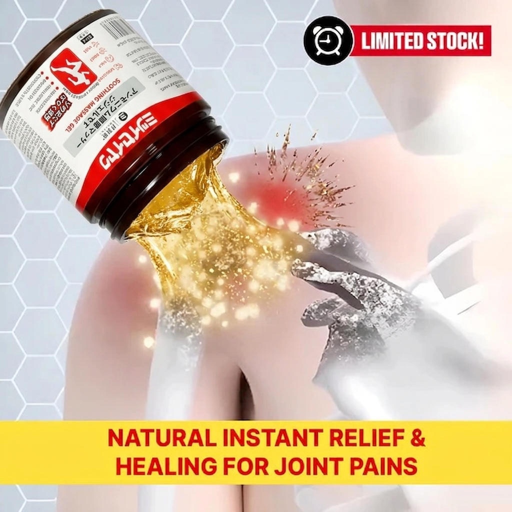 2 Pcs Japanese Instant Pain Relief Soothing Massage Gel ™