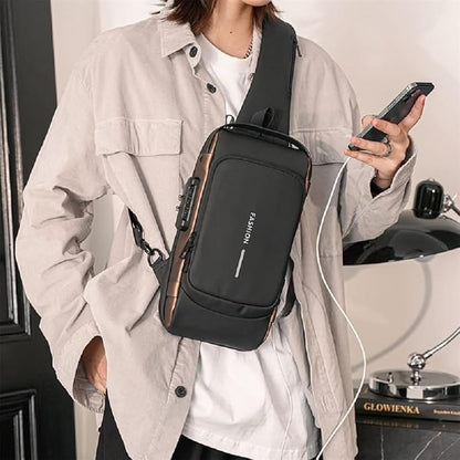 Urbangear Crossbody Anti-Theft Sling Bag for Travel & Daily Use